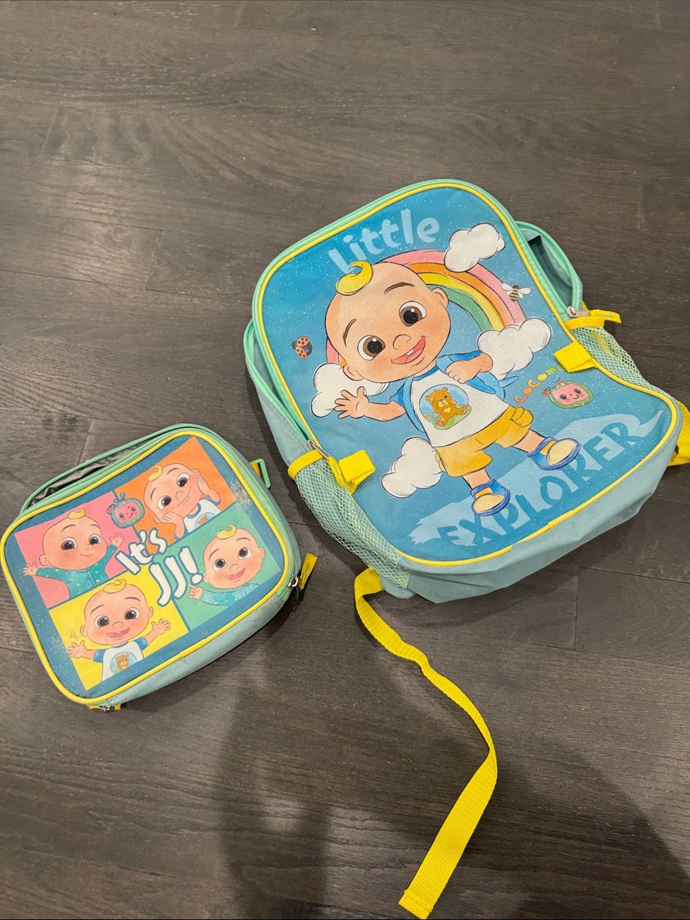 Backpack and lunch box